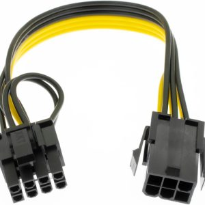 Six Pin to 8 Pin Connector