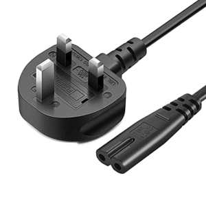 Power Cable UKplug 2-pin female