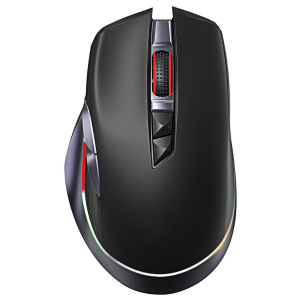 Pictek PC255A RGB Wireless Gaming Mouse - Rechargeable - Rechargeable Wireless Gaming Mouse, RGB Gaming Mouse, [10000DPI] [1000HZ Polling Rate], Ergonomic Mouse, 8 Programmable Buttons, Fire Button, Type C Wired Mouse for Windows PC Gamer