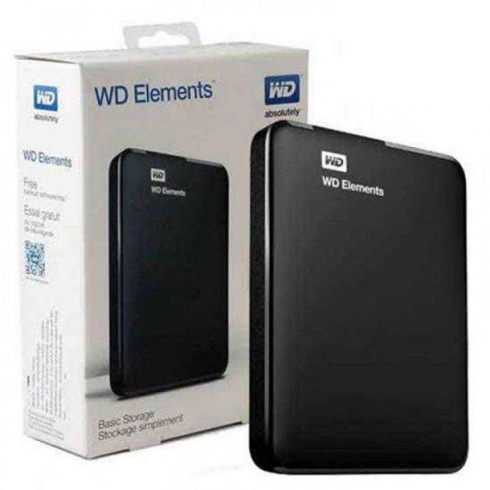 WD Western Digital Elements – USB 3.0- External Hard Drive Case