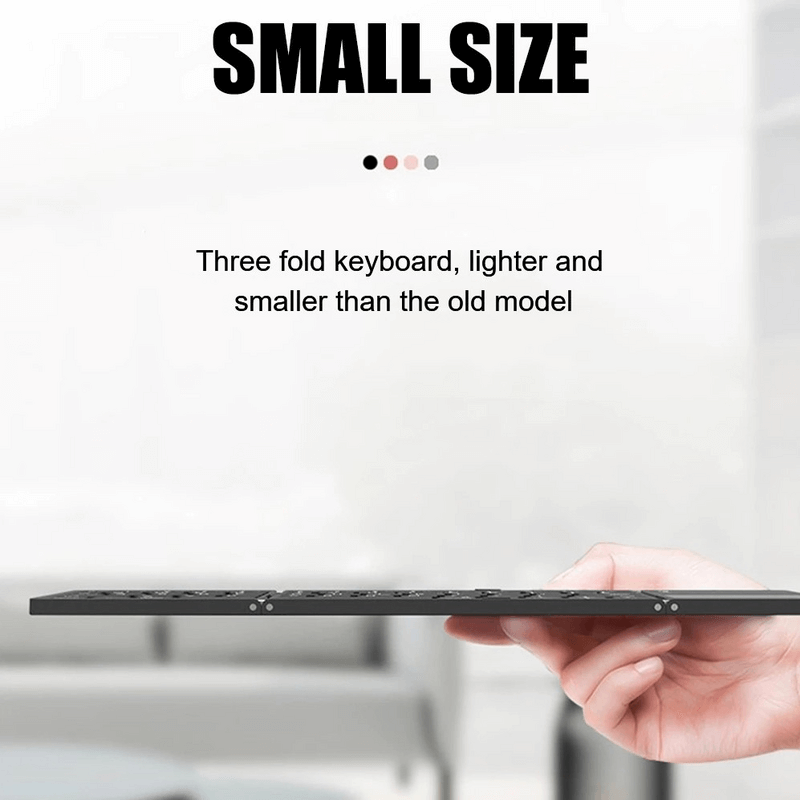 BT 033 Wireless Mini Folding Keyboard Touchpad